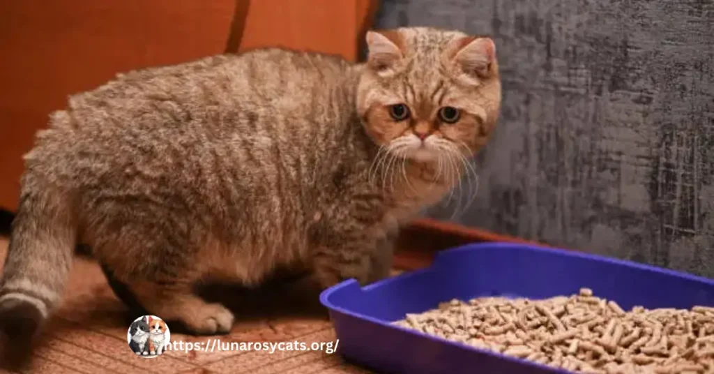 a maine coon litter box training